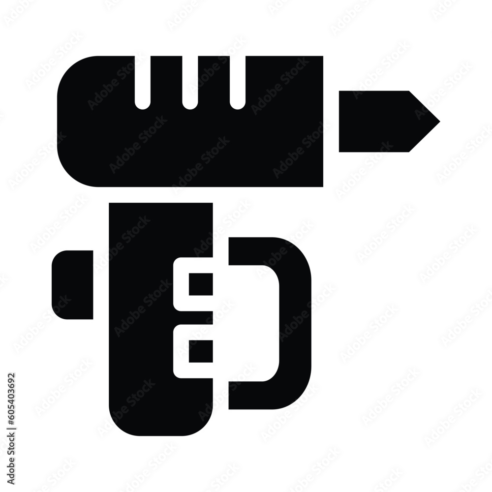 glass hammer line icon illustration vector graphic glass hammer line icon illustration vector graphic