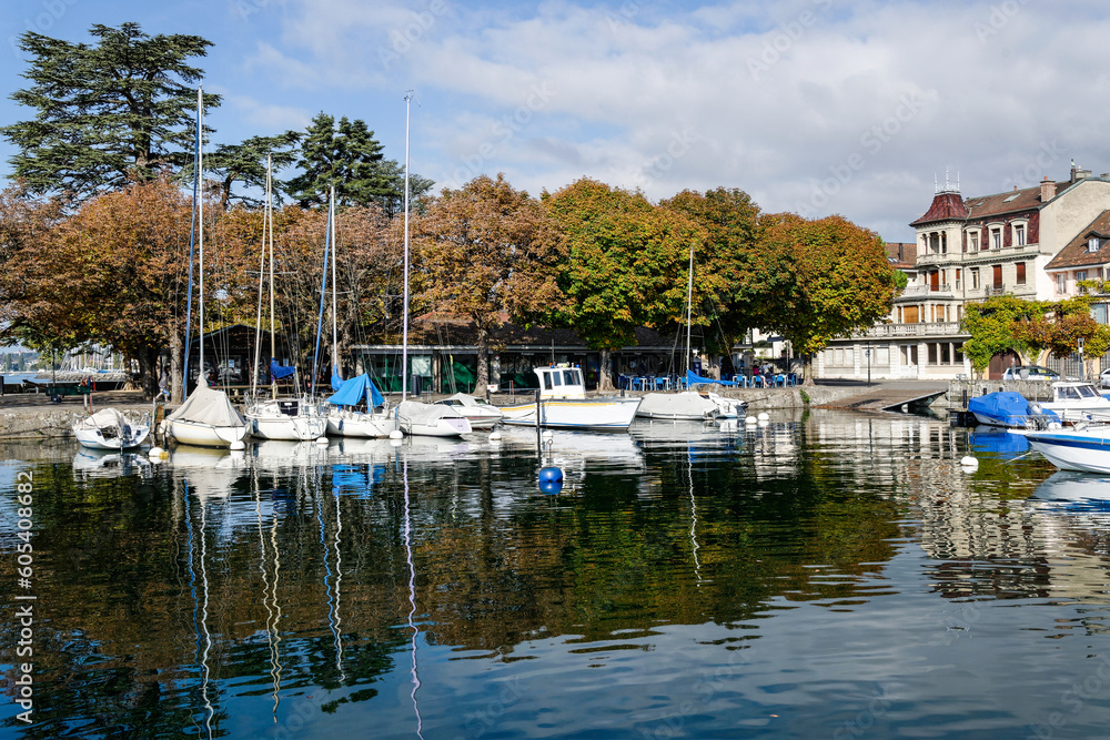 Fototapeta premium Voiliers à quai 