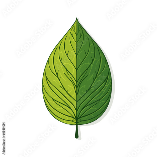 Vector illustration in simple flat style with copy space for text  background with plants and leaves  backdrop for greeting cards  posters  banners and placards