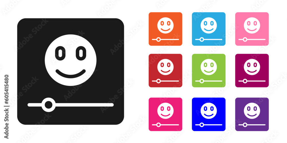Black Music player icon isolated on white background. Portable music device. Set icons colorful. Vector Black Music player icon isolated on white background. Portable music device. Set icons colorful. Vector