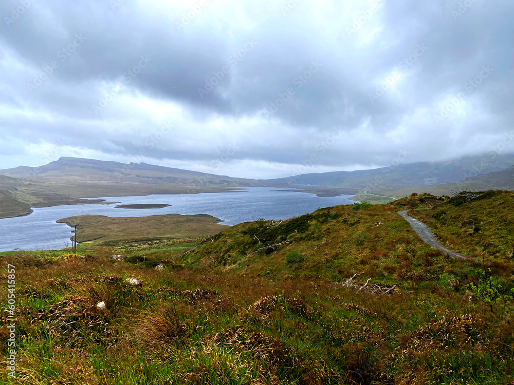 Blick vom Old Man of Storr auf der Isle of Skye
