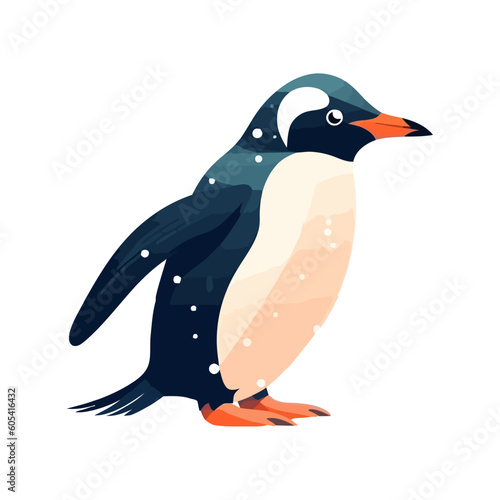 cute penguin arctic pole animal