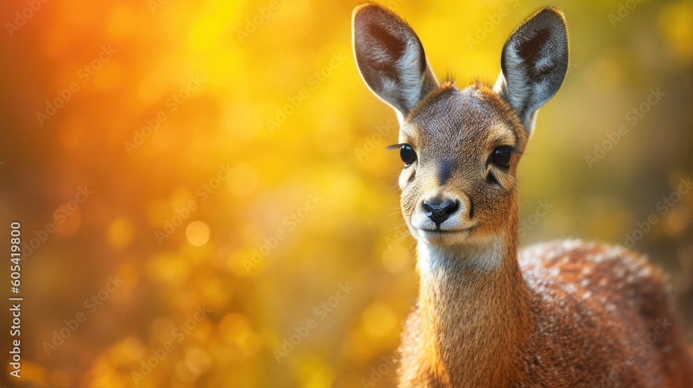 Klipspringer. Generative AI Klipspringer. Generative AI