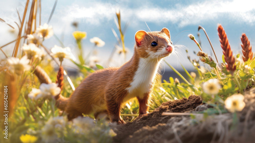 Japanese Weasel. Generative AI