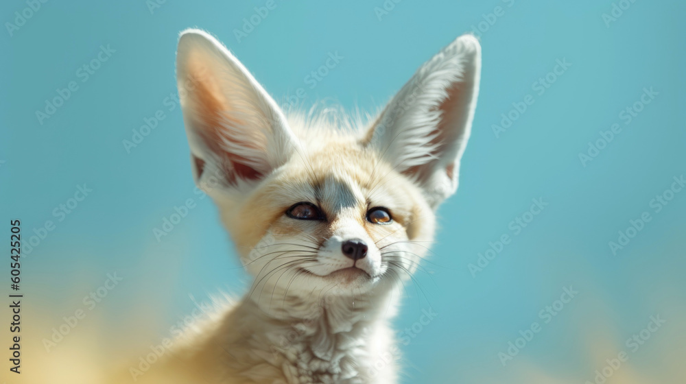 Fennec Fox. Generative AI Fennec Fox. Generative AI