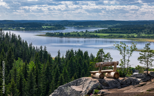 Summer landscapes of Karelia photo