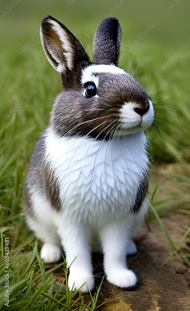  rabbit on green grass