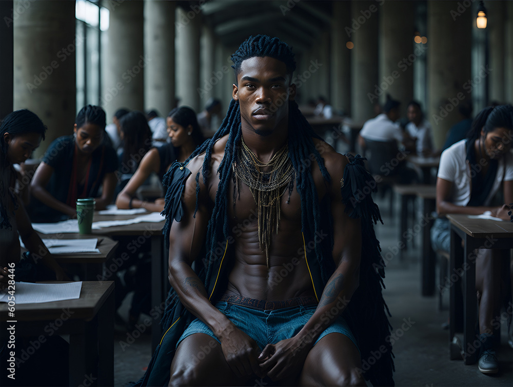 an amazon native studying at the university an amazon native studying at the university