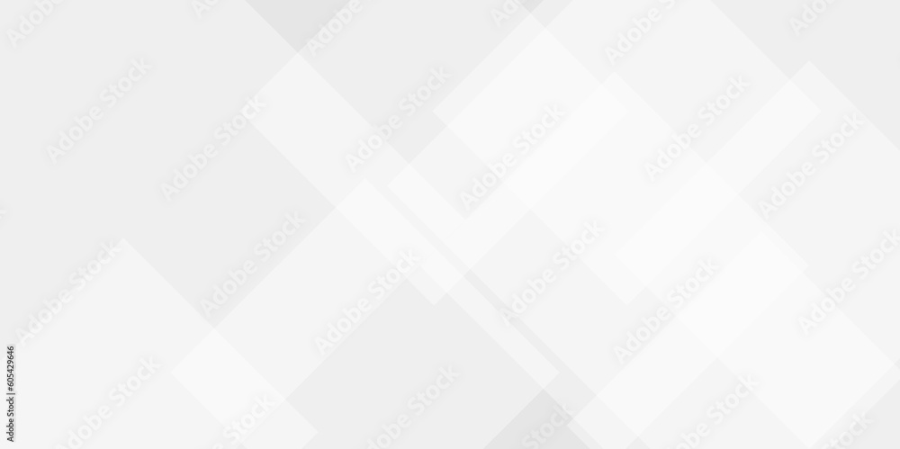 Abstract white and grey geometric square background. Abstract white pattern, squares texture banner design. Abstract white and grey geometric square background. Abstract white pattern, squares texture banner design.
