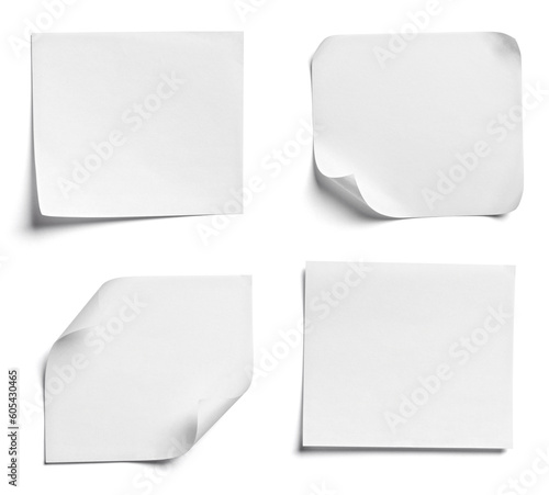 Wallpaper Mural paper message note reminder adhesive sticker blank background white empty sticky tag sign office Torontodigital.ca