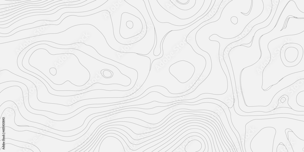 Abstract wave curved lines topographic contours map background. Abstract geographic wavy and curve grid lines map background. Abstract wave curved lines topographic contours map background. Abstract geographic wavy and curve grid lines map background.