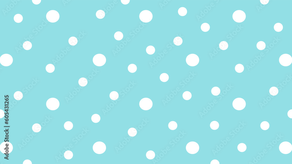 Blue background with white dots