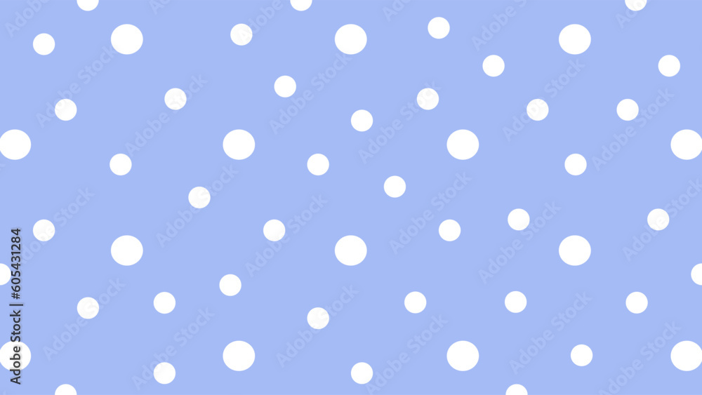 Blue background with white dots