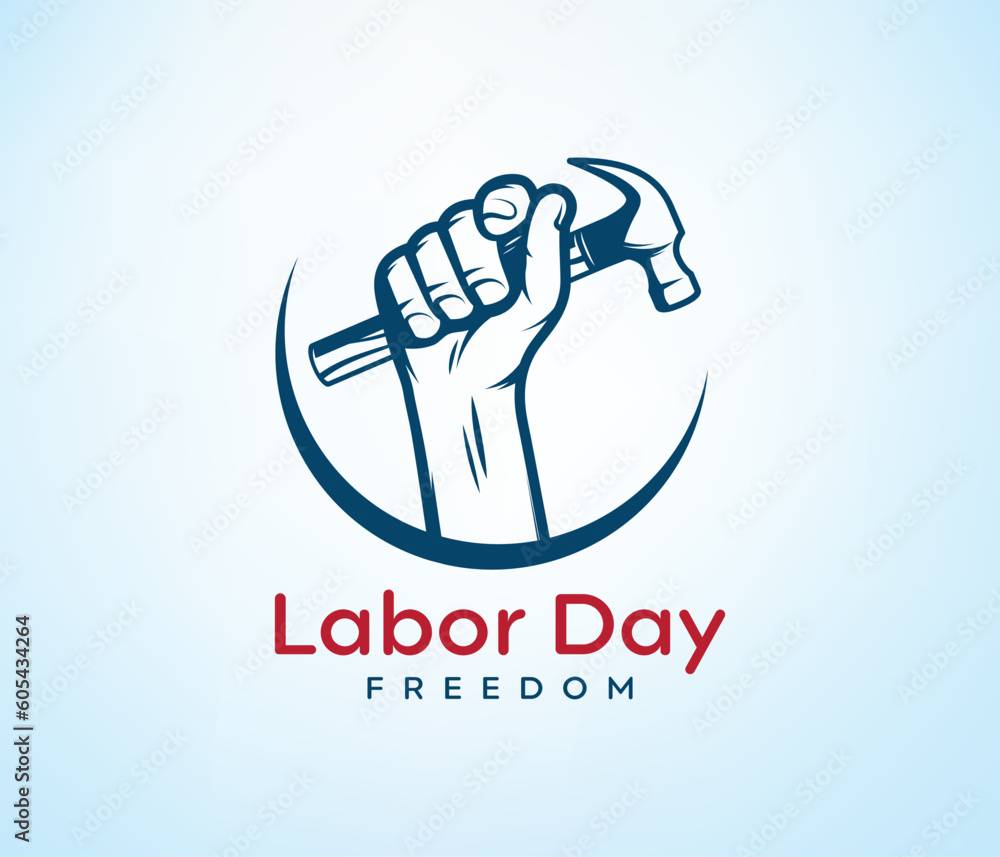 Labor day vector logo vector icon Labor day vector logo vector icon
