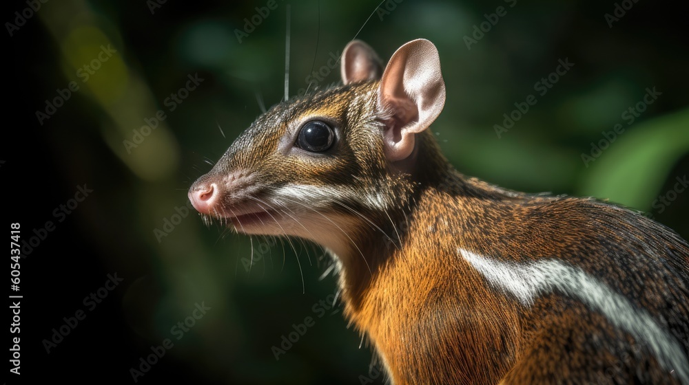 Obraz premium Chevrotain. Generative AI