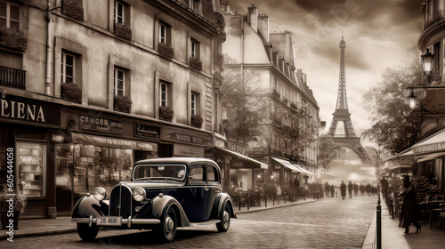 Collage Paris 1950