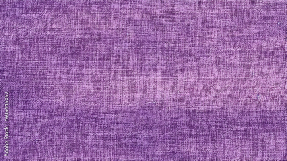 Fototapeta premium Purple Linen Paper Fabric Texture Background - Textile Material - Generative AI
