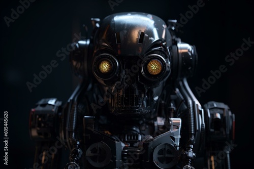 An espionage robot used by the NSA. Generative AI © Aiden