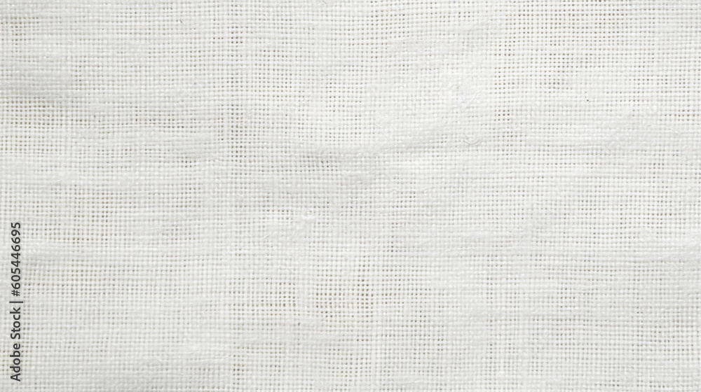White/Cream Linen Paper Fabric Texture Background - Textile Material - Generative AI White/Cream Linen Paper Fabric Texture Background - Textile Material - Generative AI