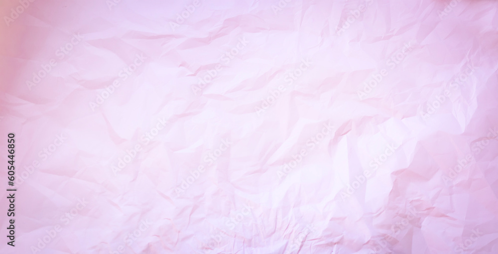 Pink crumpled paper with space for copy, horizontal photo. A beautiful sheet of paper for notes, text, congratulations. Banner with space for text, crumpled paper Pink crumpled paper with space for copy, horizontal photo. A beautiful sheet of paper for notes, text, congratulations. Banner with space for text, crumpled paper