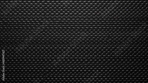 Wallpaper Mural Black Embossed Cross Stitch - Paper or Fabric Texture Background - Textile Material - Generative AI Torontodigital.ca