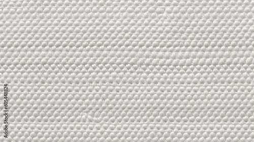 White Embossed Cross Stitch - Paper or Fabric Texture Background - Textile Material - Generative AI