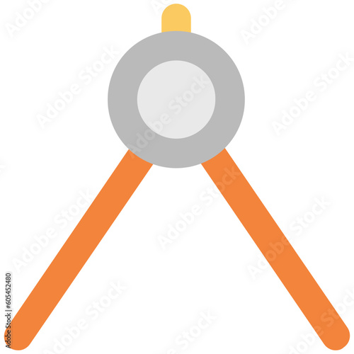 Gimlet machine bold line icon design 