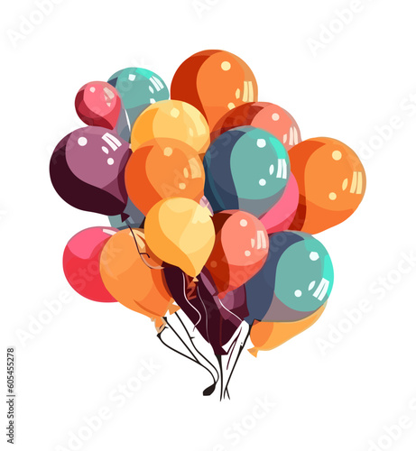 balloons of joy, celebration and fun