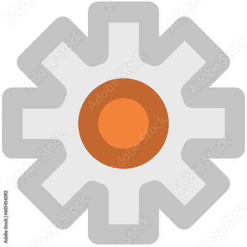 An icon of geometrical design bold line design 