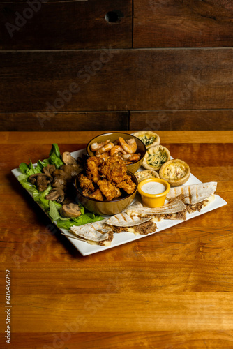 food on the table