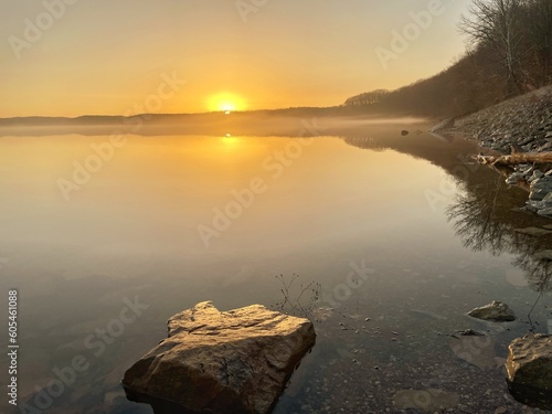 Sunrise on Lake Monroe February 24 2023