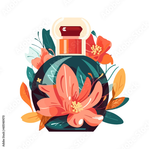 Freshness and beauty in a scented bottle