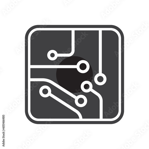 chip processor icon
