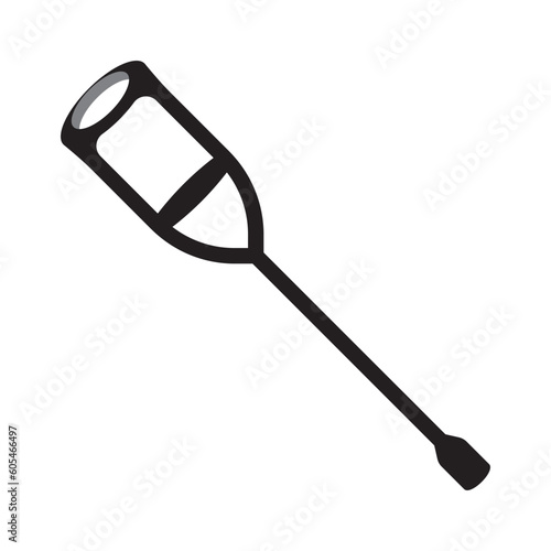 Crutch vector icon
