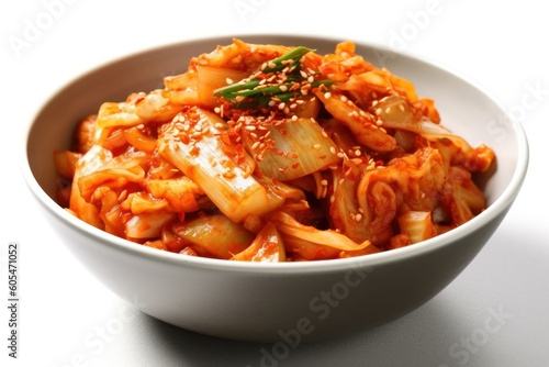 Kimchi is a traditional Korean banchan consisting Food Photography