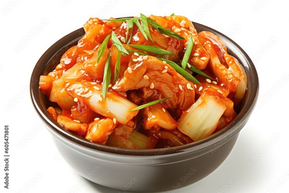 Kimchi is a traditional Korean banchan consisting Food Photography Kimchi is a traditional Korean banchan consisting Food Photography