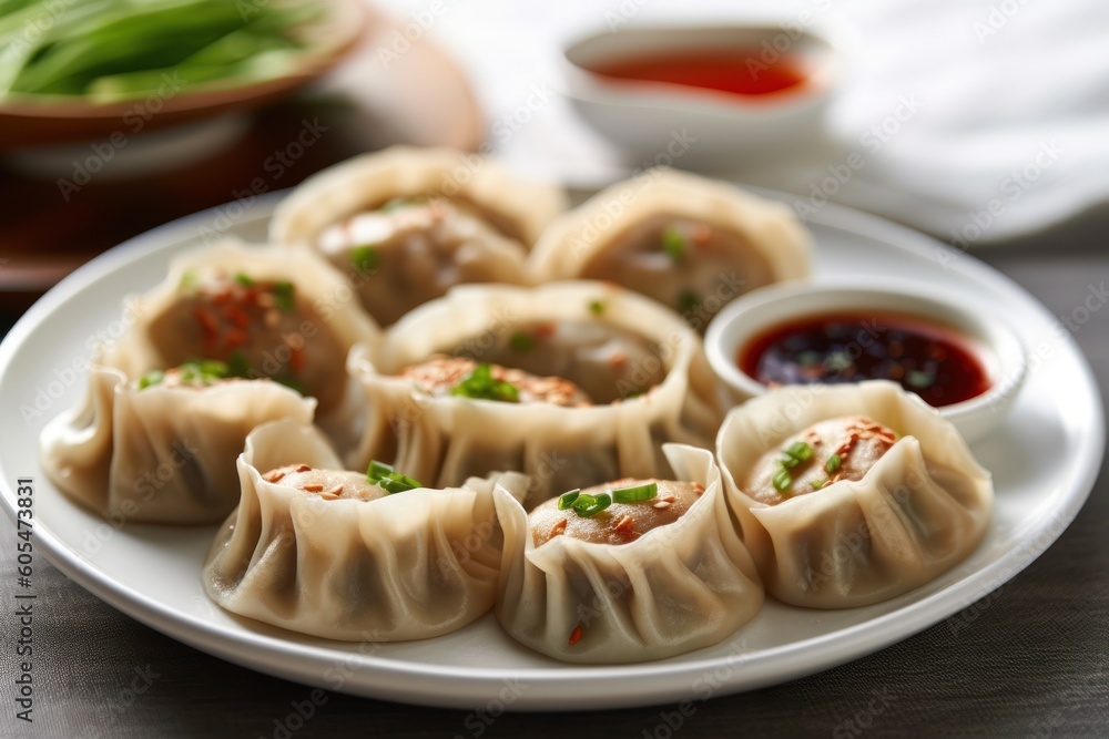 Mandu or mandoo are dumplings in Korean cuisine Food photography Mandu or mandoo are dumplings in Korean cuisine Food photography