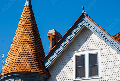 Christian House Built In 1889,  Heritage Park, San Diego, California, USA
