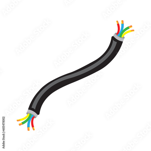 cable icon vector design template