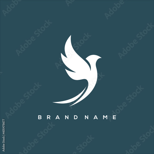 Free Download bird abstract logo design vector - GFXLoad