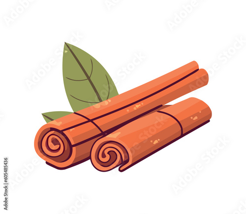 Fresh organic cinnamon for cooking