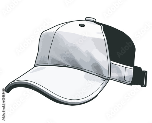 Modern baseball cap for sports fashion