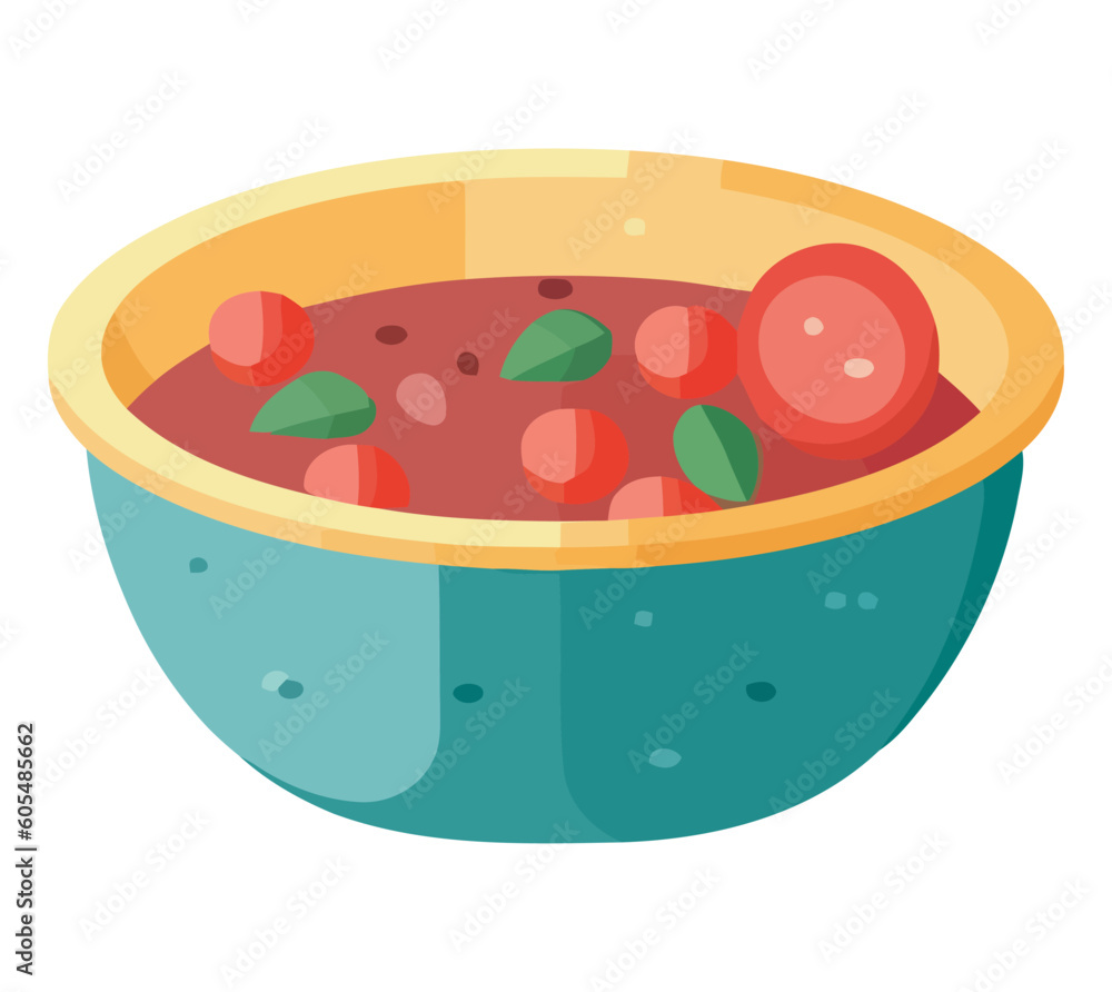 Fresh organic bowl, a gourmet vegetarian meal Fresh organic bowl, a gourmet vegetarian meal