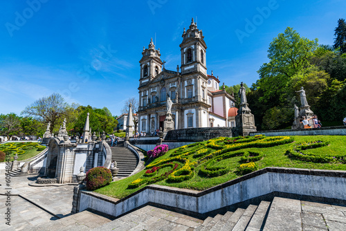 Sanctuary of Bom Jesus do Monte, UNESCO World Heritage Site, Braga, Minho, Portugal, Europe photo