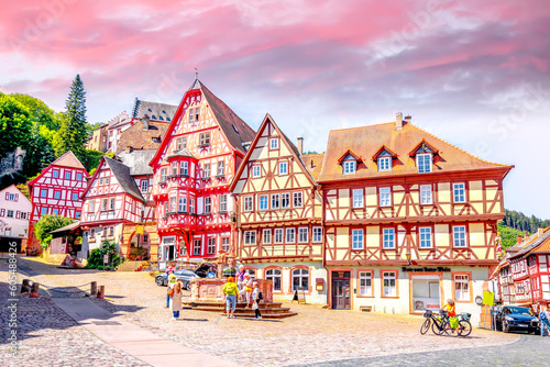 Altstadt, Miltenberg, Deutschland 