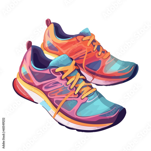 Modern sports shoe design for healthy lifestyles