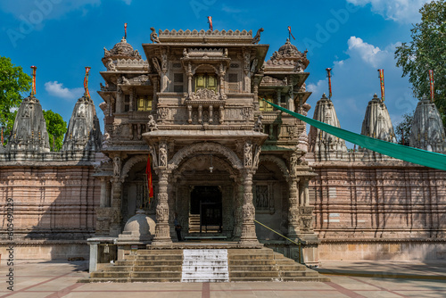 Hutheesing Jain Temple, Ahmedabad, Gujarat, India, Asia photo
