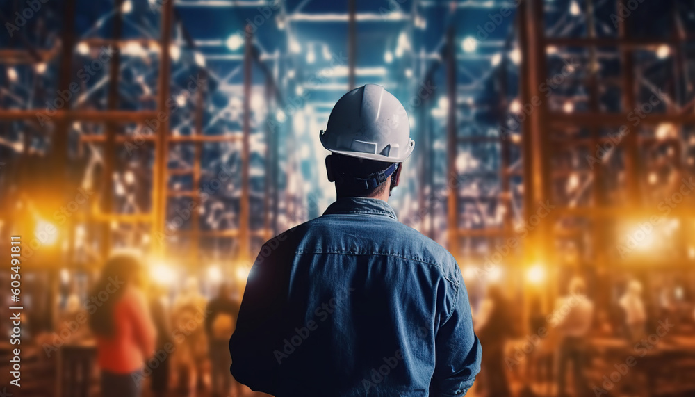 electrical engineer at construction site electrical engineer at construction site
