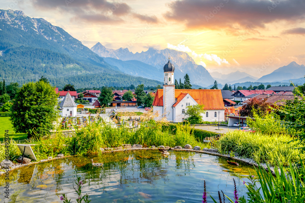 Wallgau, Bayern, Deutschland 