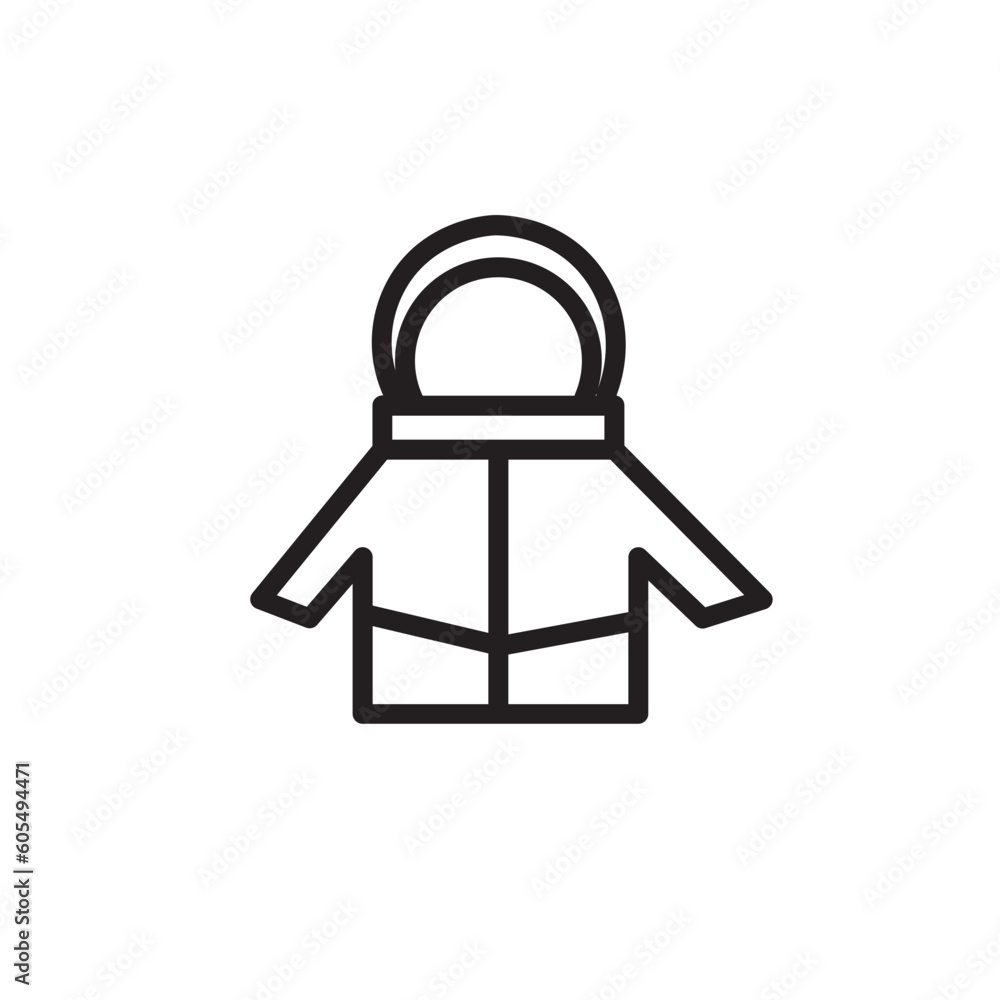 Drawing Fashion Jacket Outline Icon Drawing Fashion Jacket Outline Icon